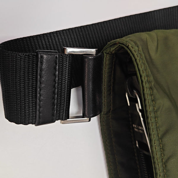 Nylon Crossbody Bag Nylon Green