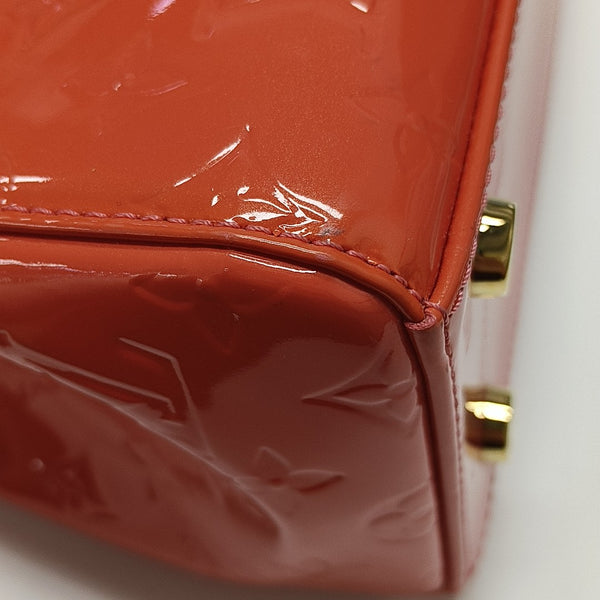 BREA MM Monogram Patent Leather Pink