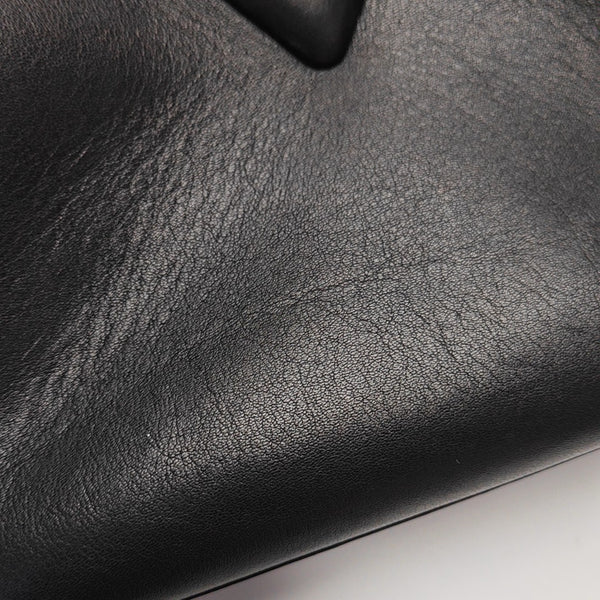 Point Small Calfskin Black