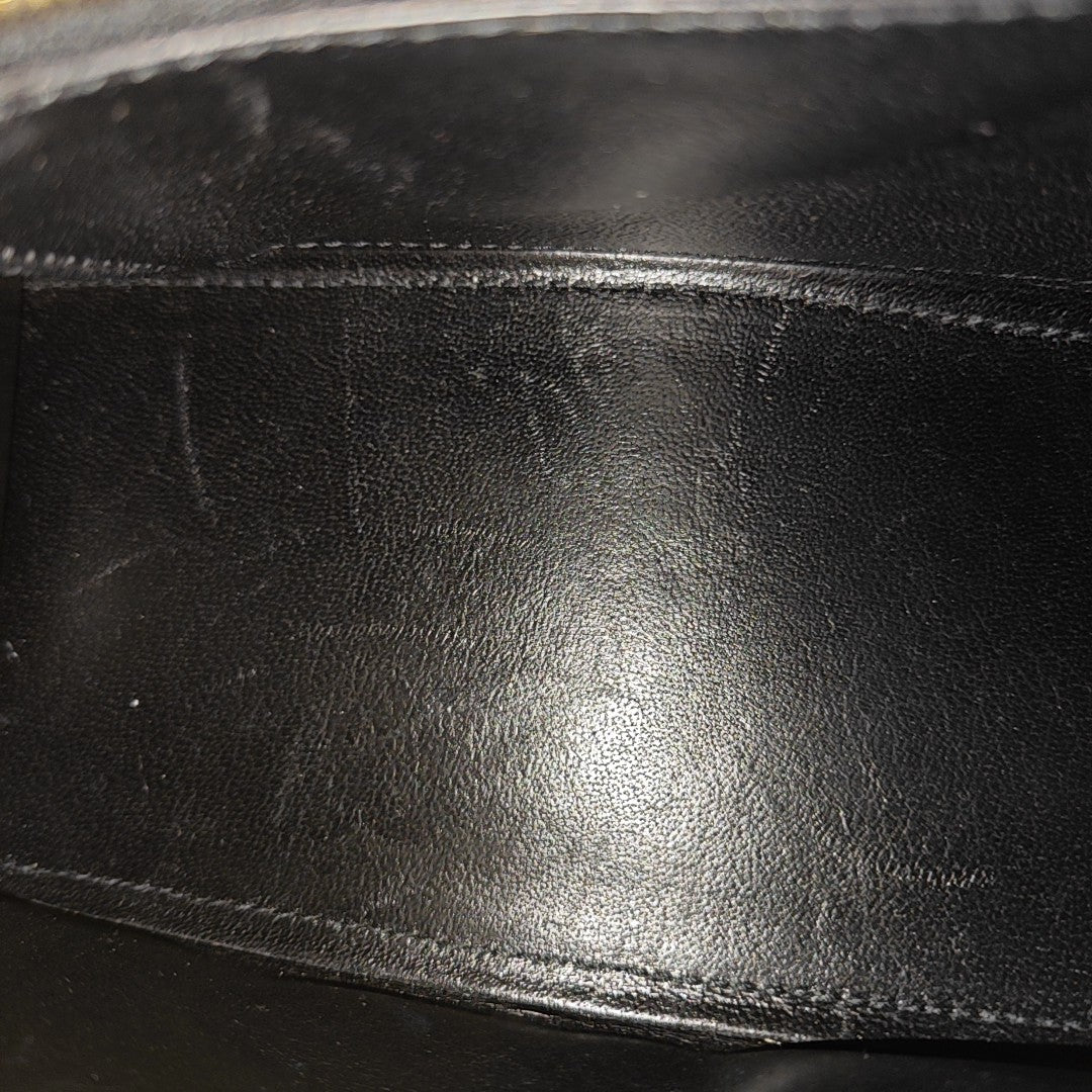 Hourglass S Calfskin Black