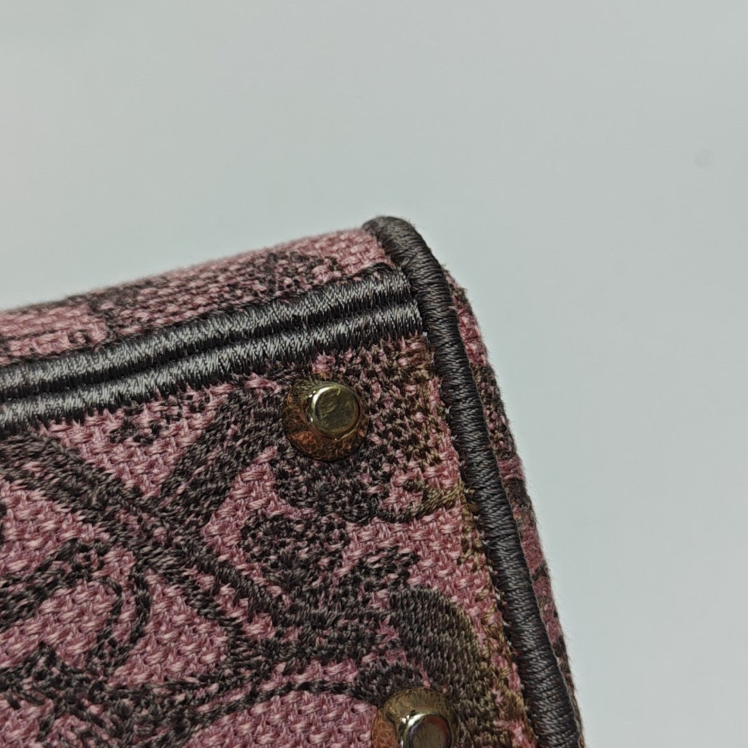 Lady Dior Mini Fabric Pink