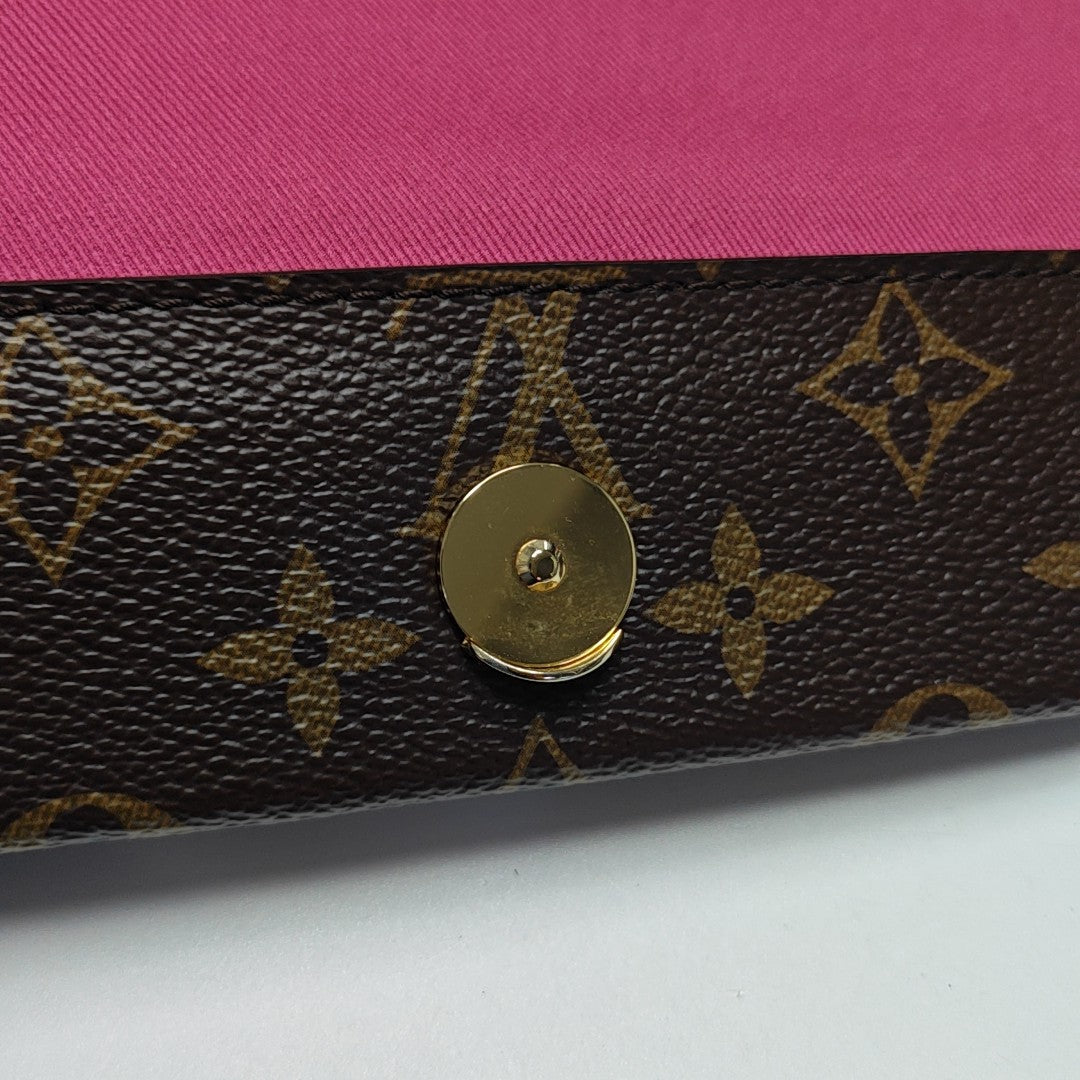CLUNY PM Monogram Coated Canvas Brown