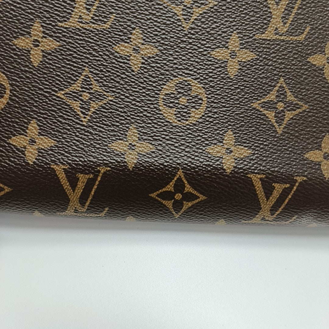 FÉLICIE Monogram Coated Canvas Brown