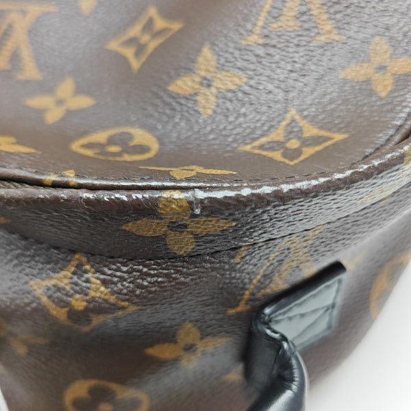 PALM SPRINGS Mini Monogram Coated Canvas Brown