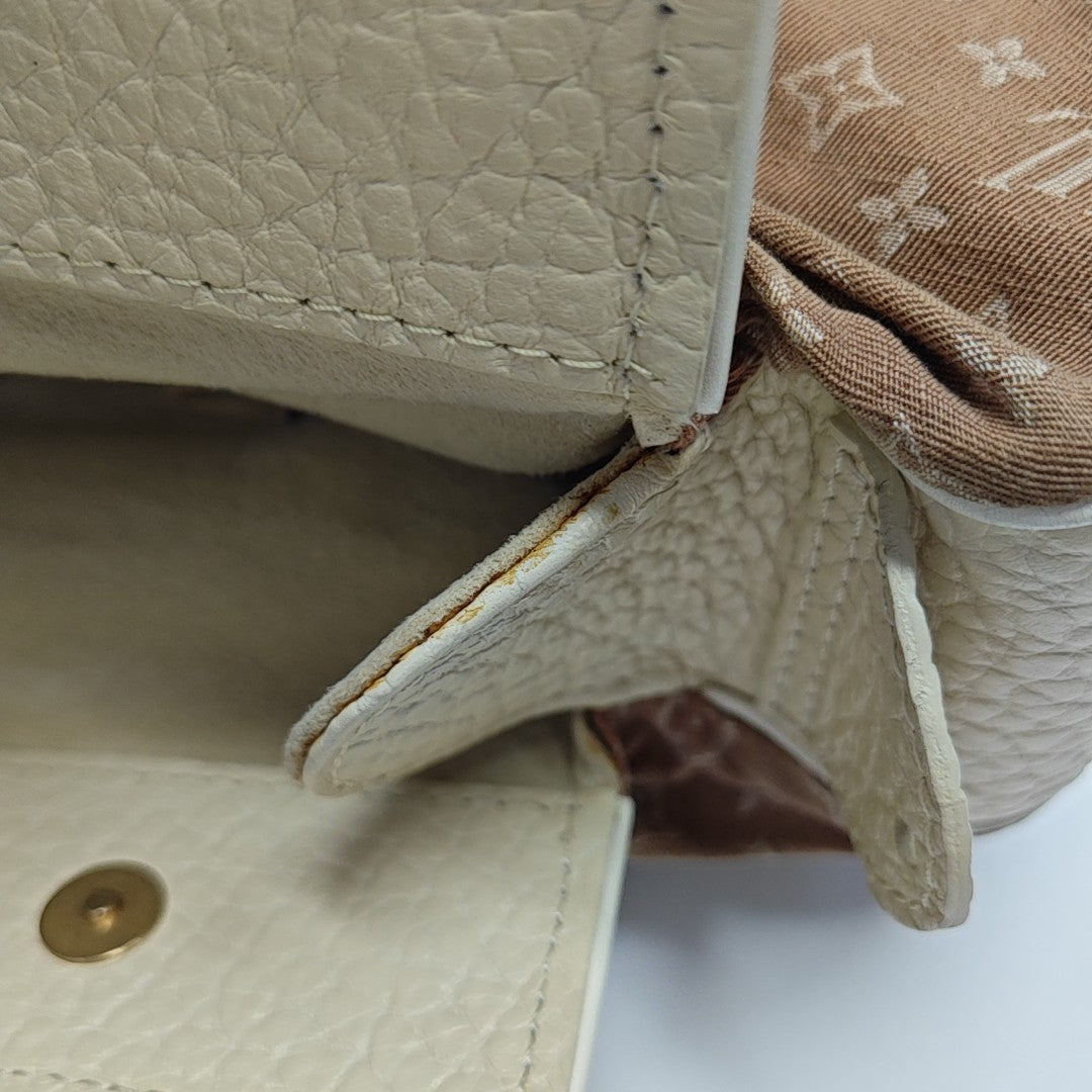 Monogram Canvas Beige