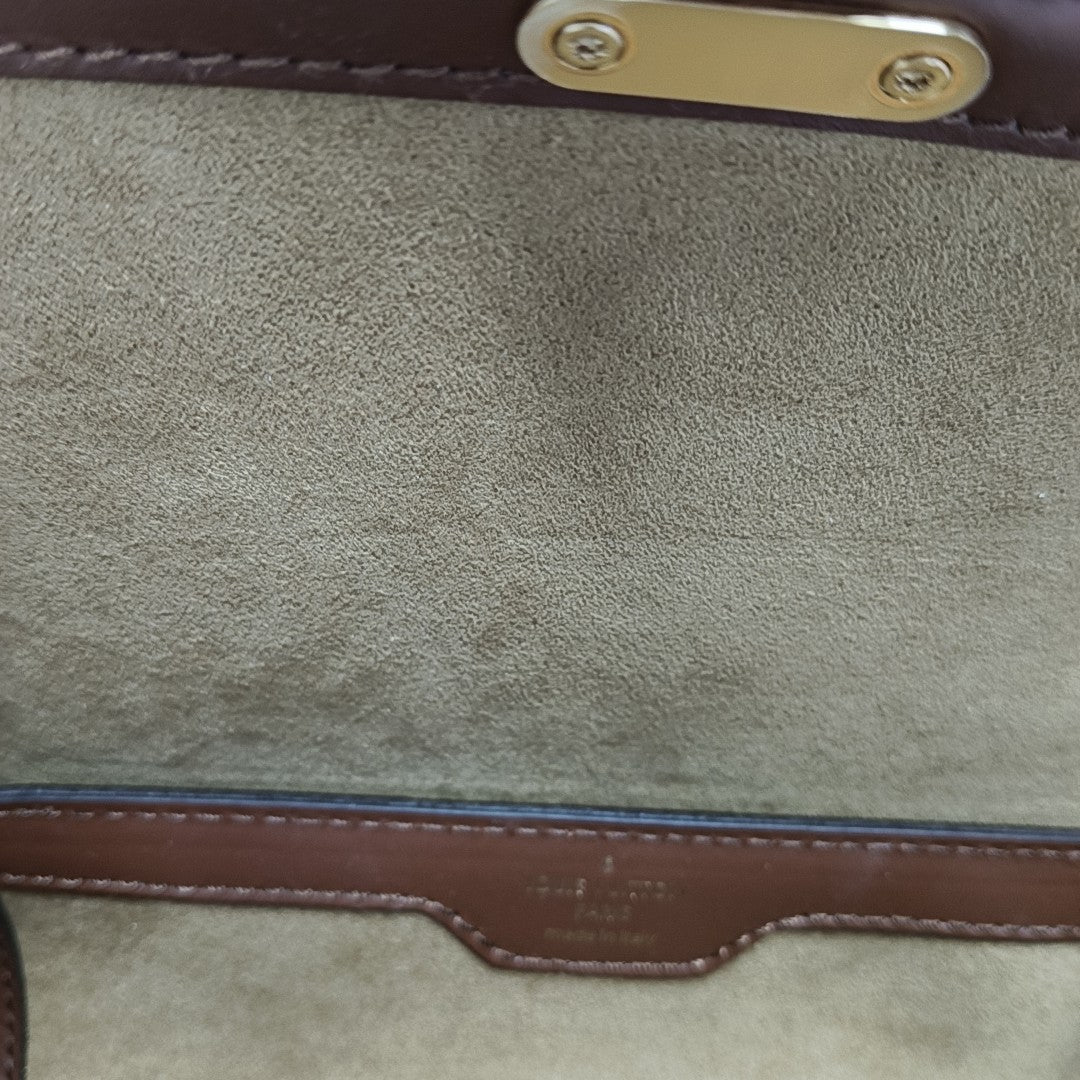 PAPILLON 19 Monogram Coated Canvas Brown
