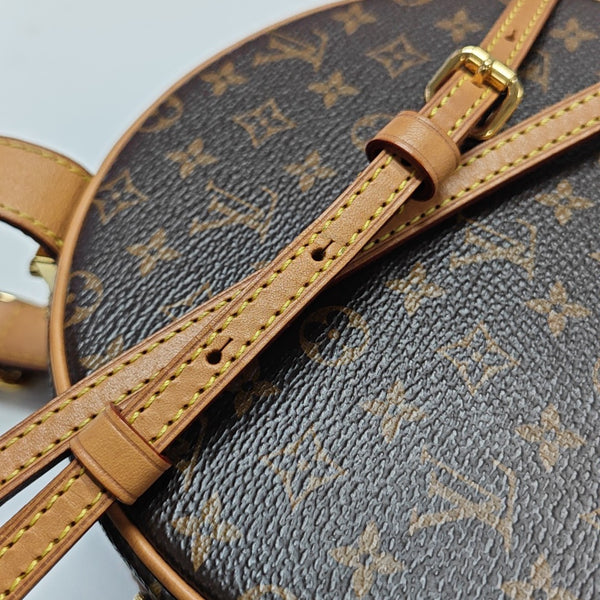 BOITE CHAPEAU PM Monogram Coated Canvas Brown