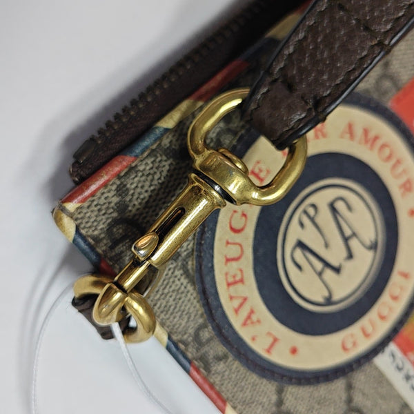 Courrier Monogram Coated Canvas Beige