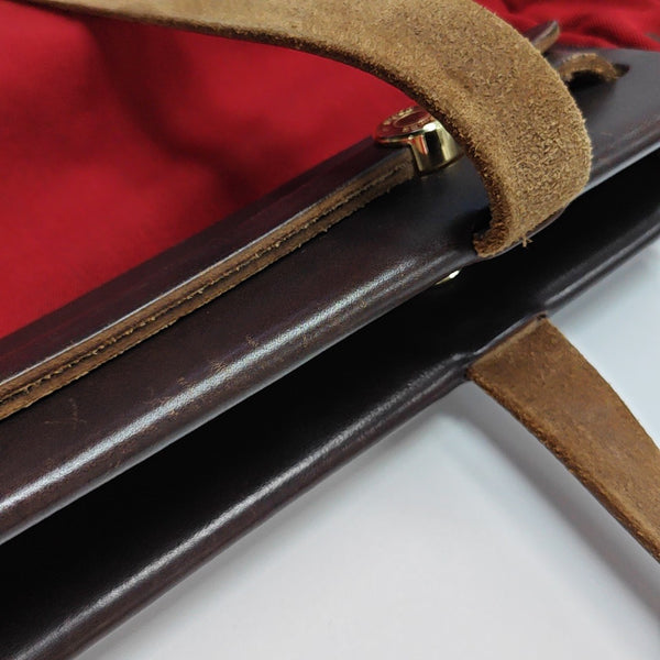 Herbag Cabas Small Canvas Red