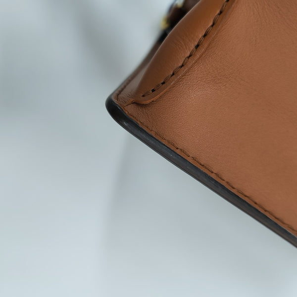 DAUPHINE WOC Monogram Coated Canvas Brown