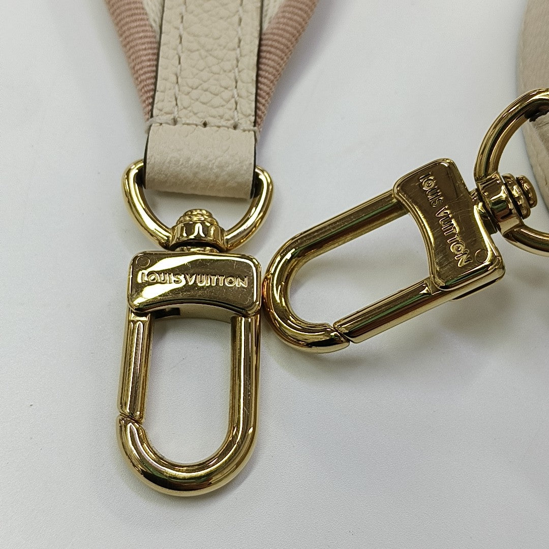 DIANE Monogram Calfskin Beige