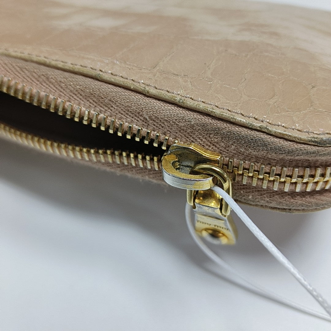 Leather Wallet Pink