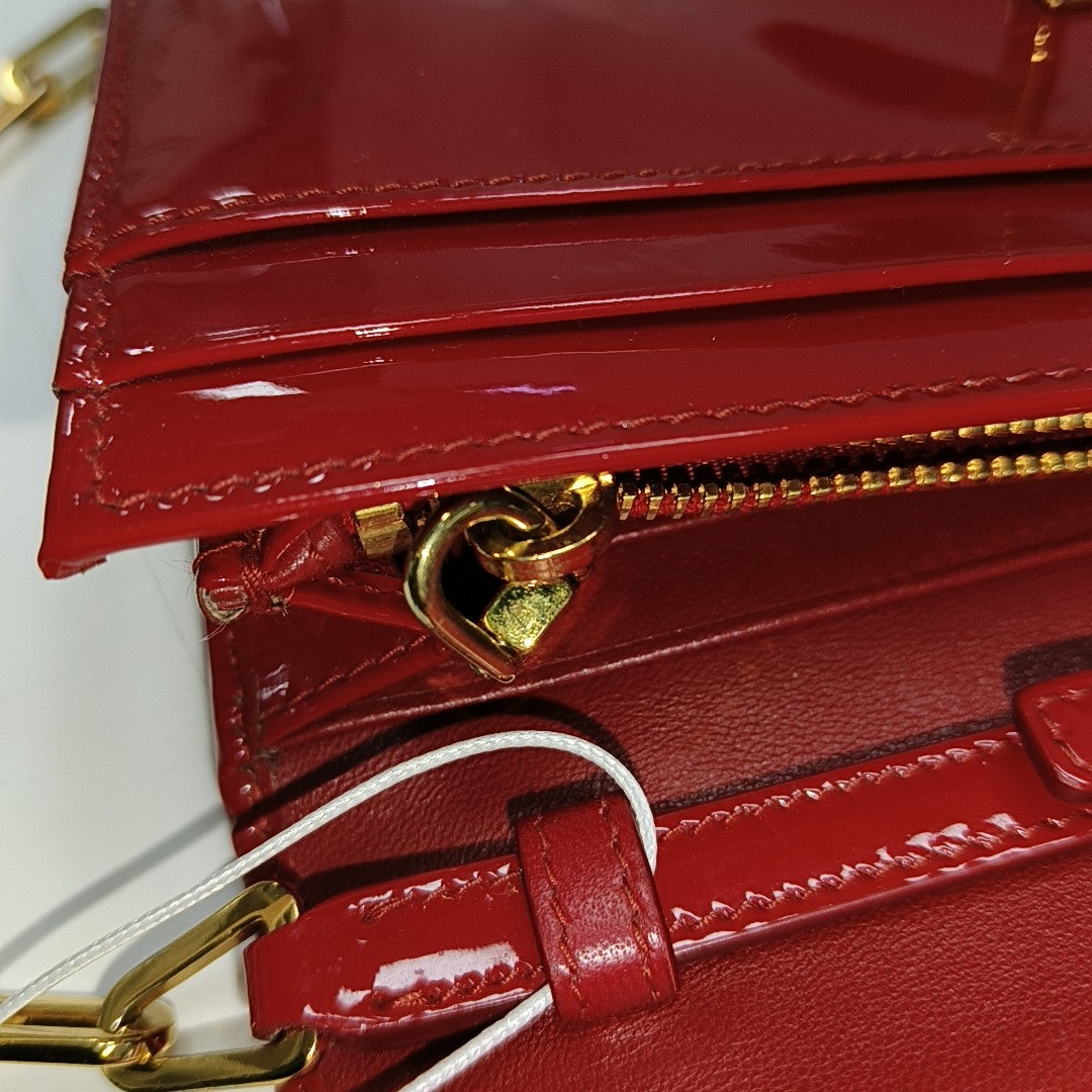 Mini Bag Calfskin Red