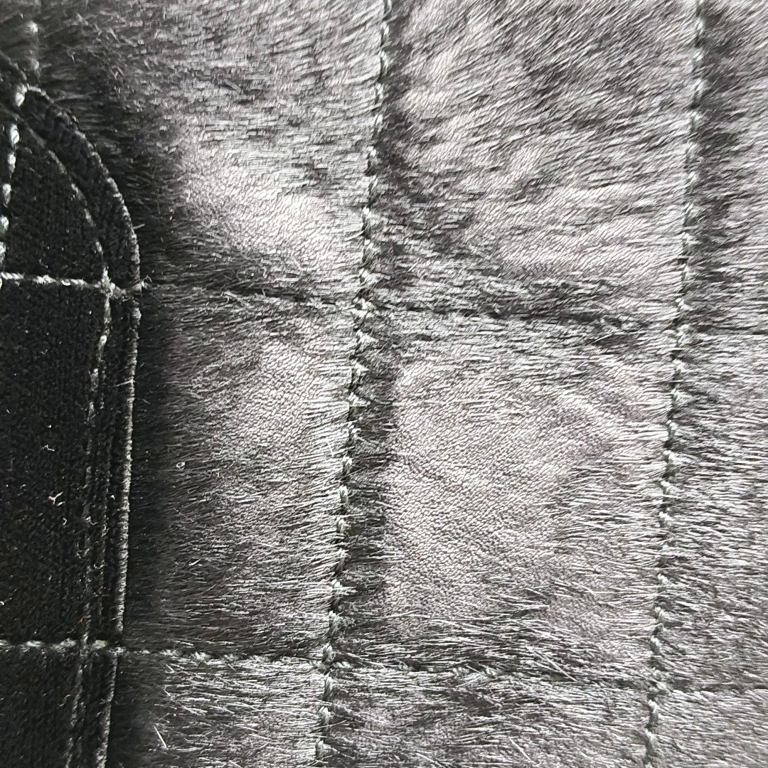 Quilted Fabric Black