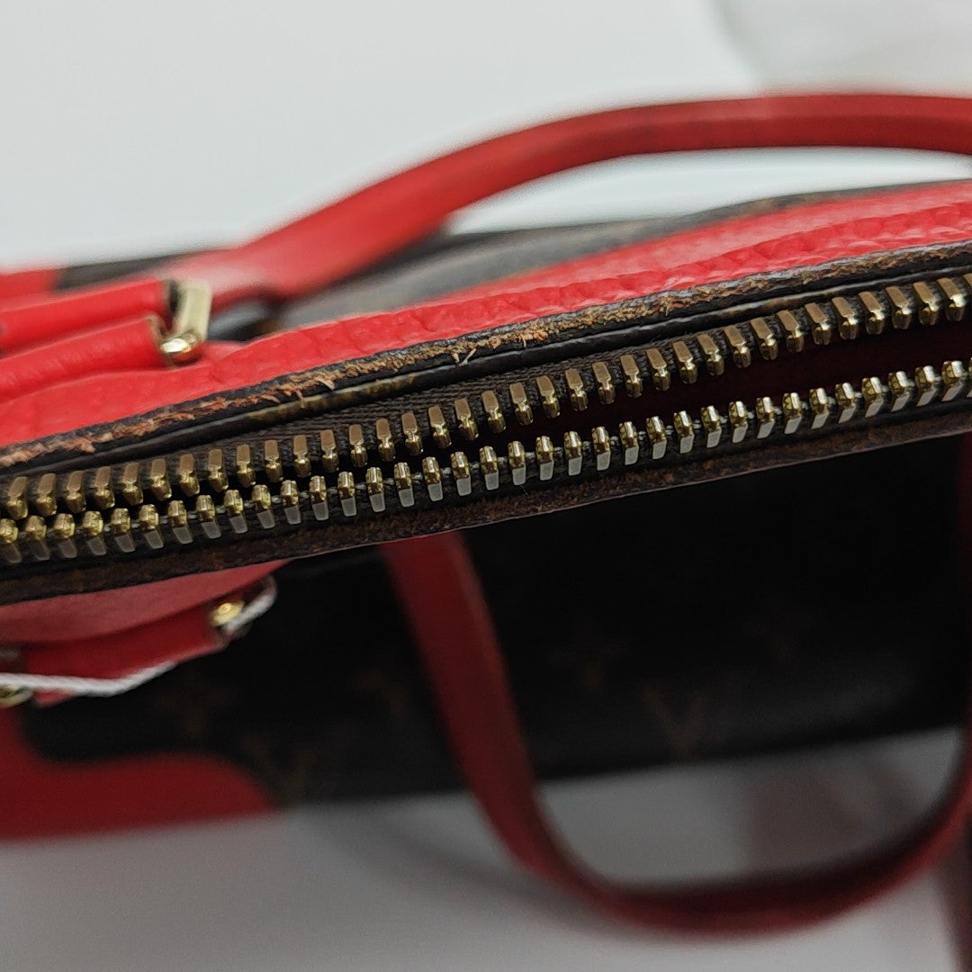 ESTRELA Monogram Coated Canvas Brown