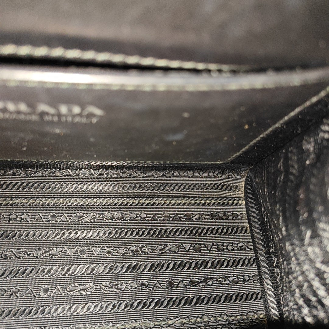 Monochrome Saffiano Calfskin Black