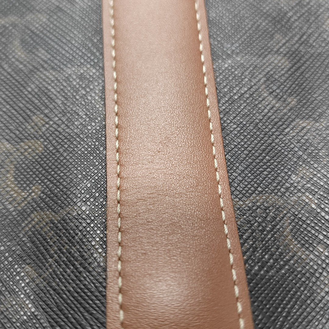 TRIOMPHE CANVAS Small Coated Canvas Brown