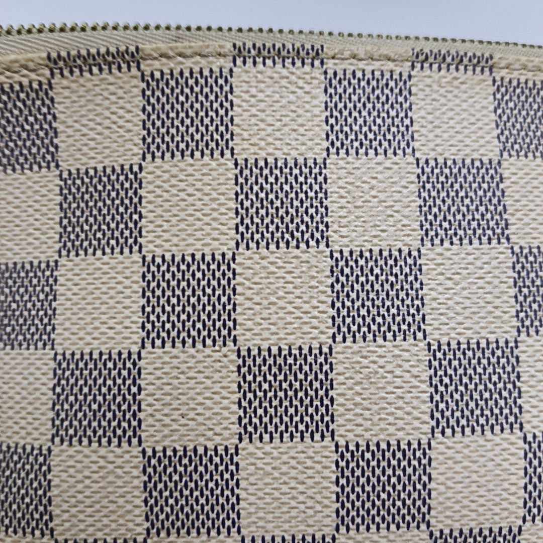 ACCESSOIRES GM Damier Azur Coated Canvas White