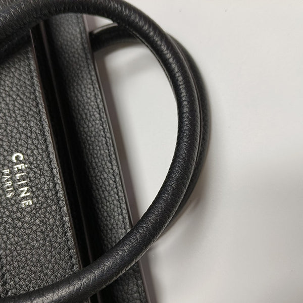 LUGGAGE Nano Calfskin Black