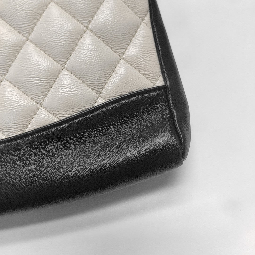 CHANEL 31 Mini Quilted Lambskin White