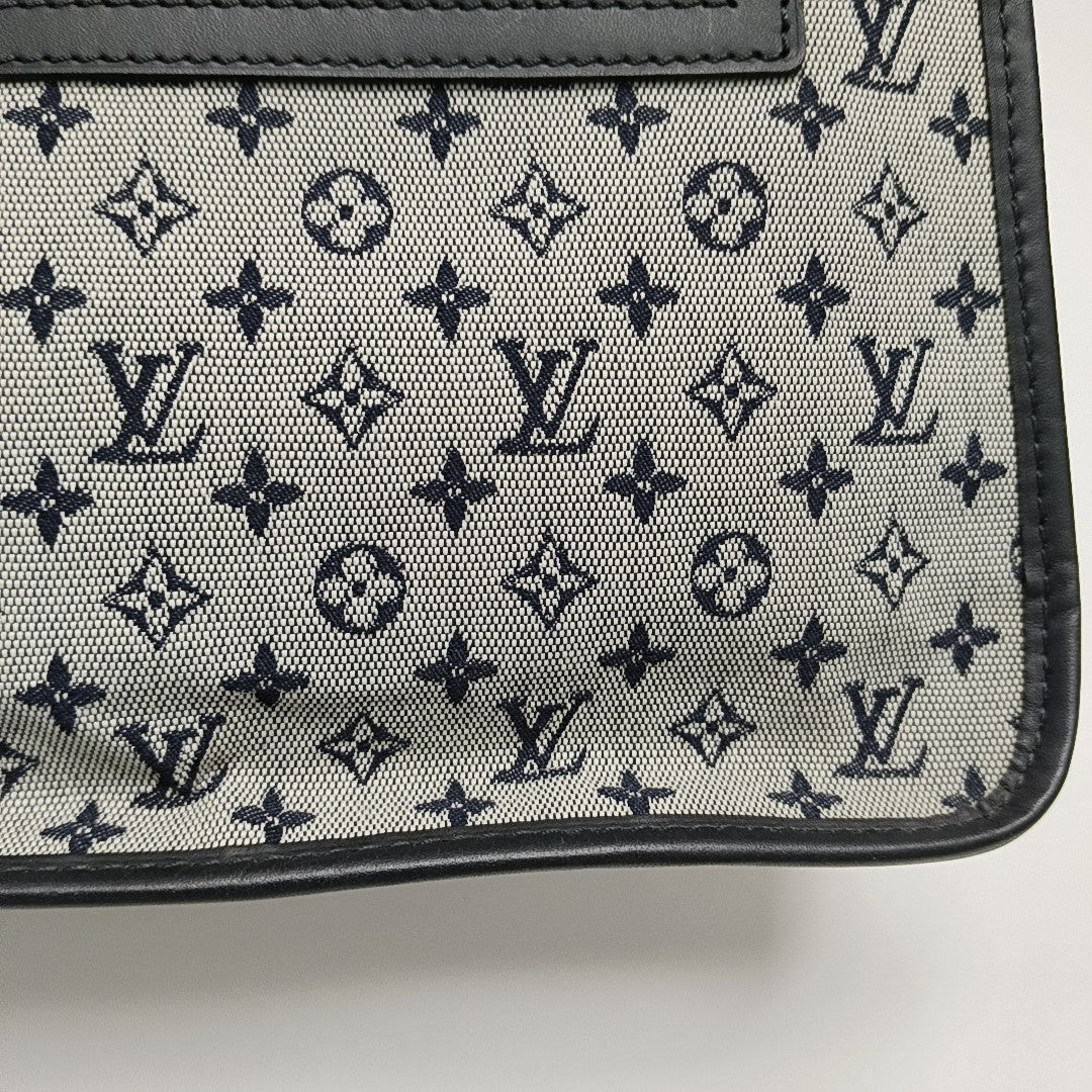 KATHLEEN Mini Monogram Canvas Gray