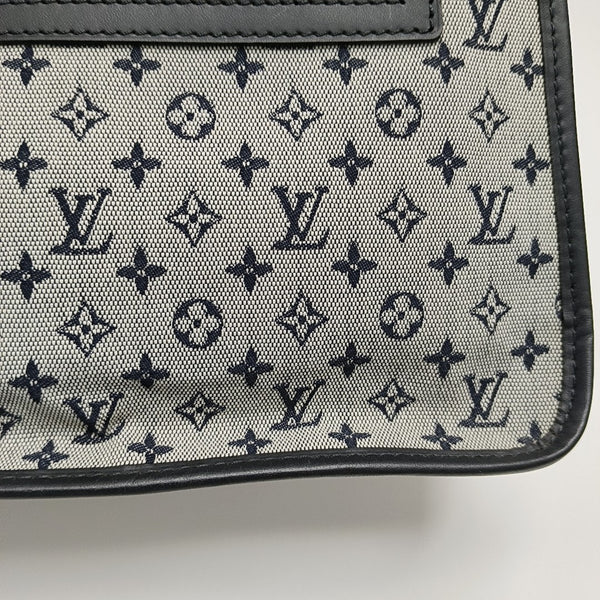 KATHLEEN Mini Monogram Canvas Gray