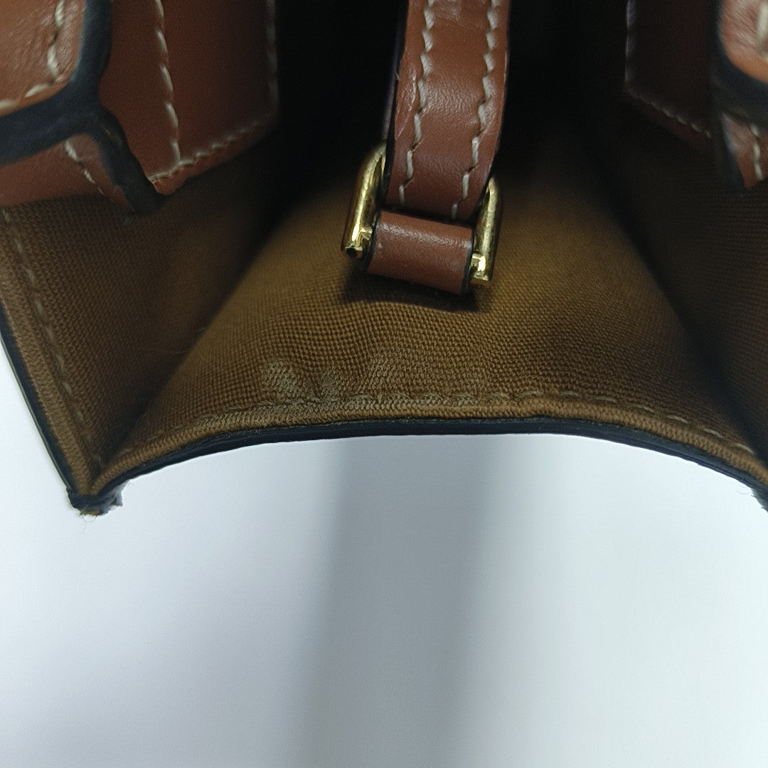 CABAS CELINE Mini Coated Canvas Brown