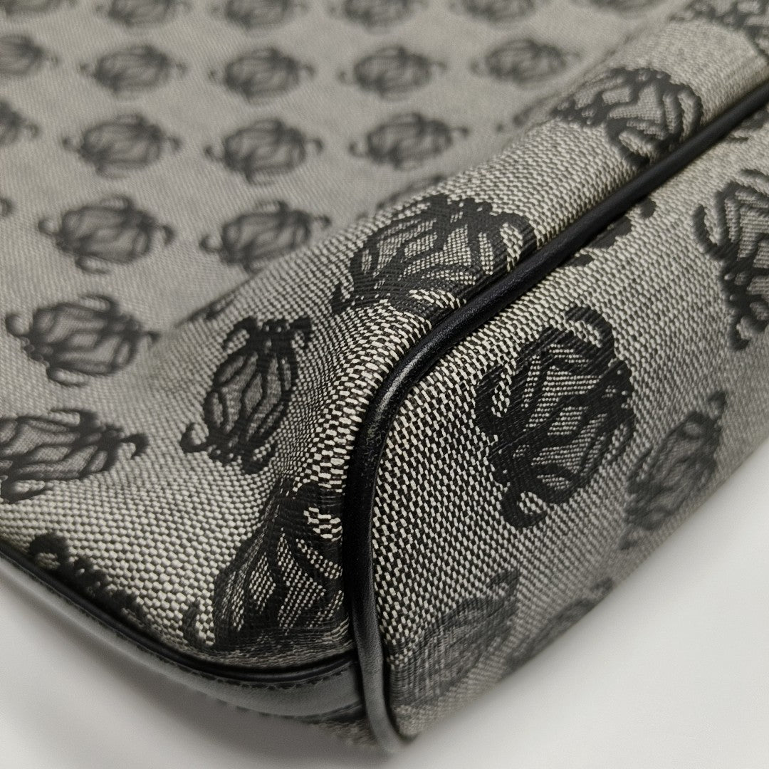 Monogram Coated Canvas Gray