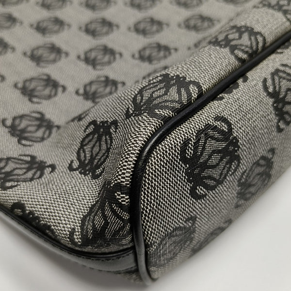 Monogram Coated Canvas Gray
