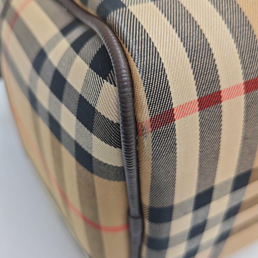 Canvas Shoulder Bag Beige
