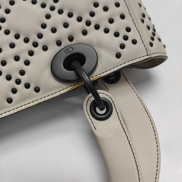 Lambskin Shoulder Bag White