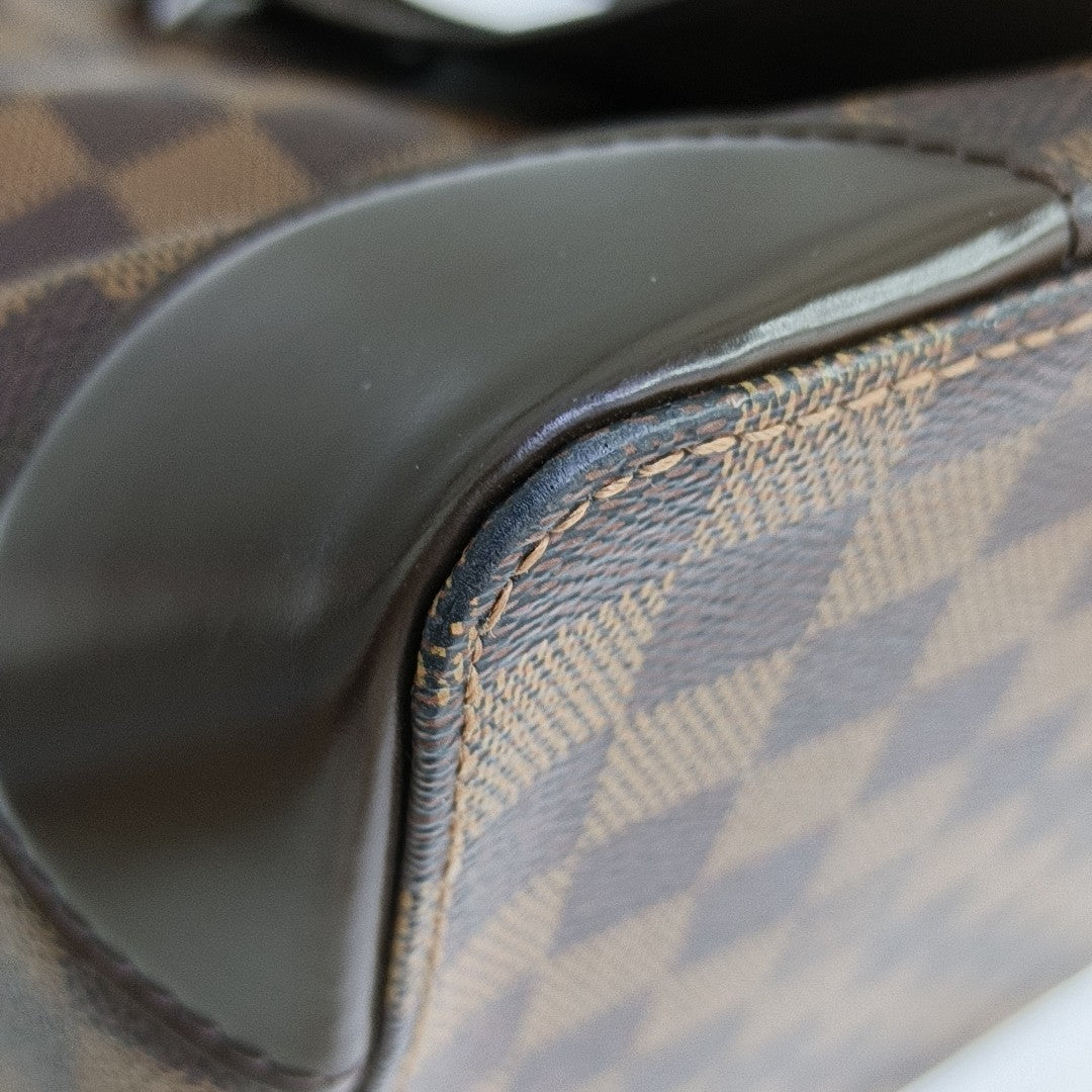 HAMPSTEAD PM Damier Ebene Coated Canvas Brown