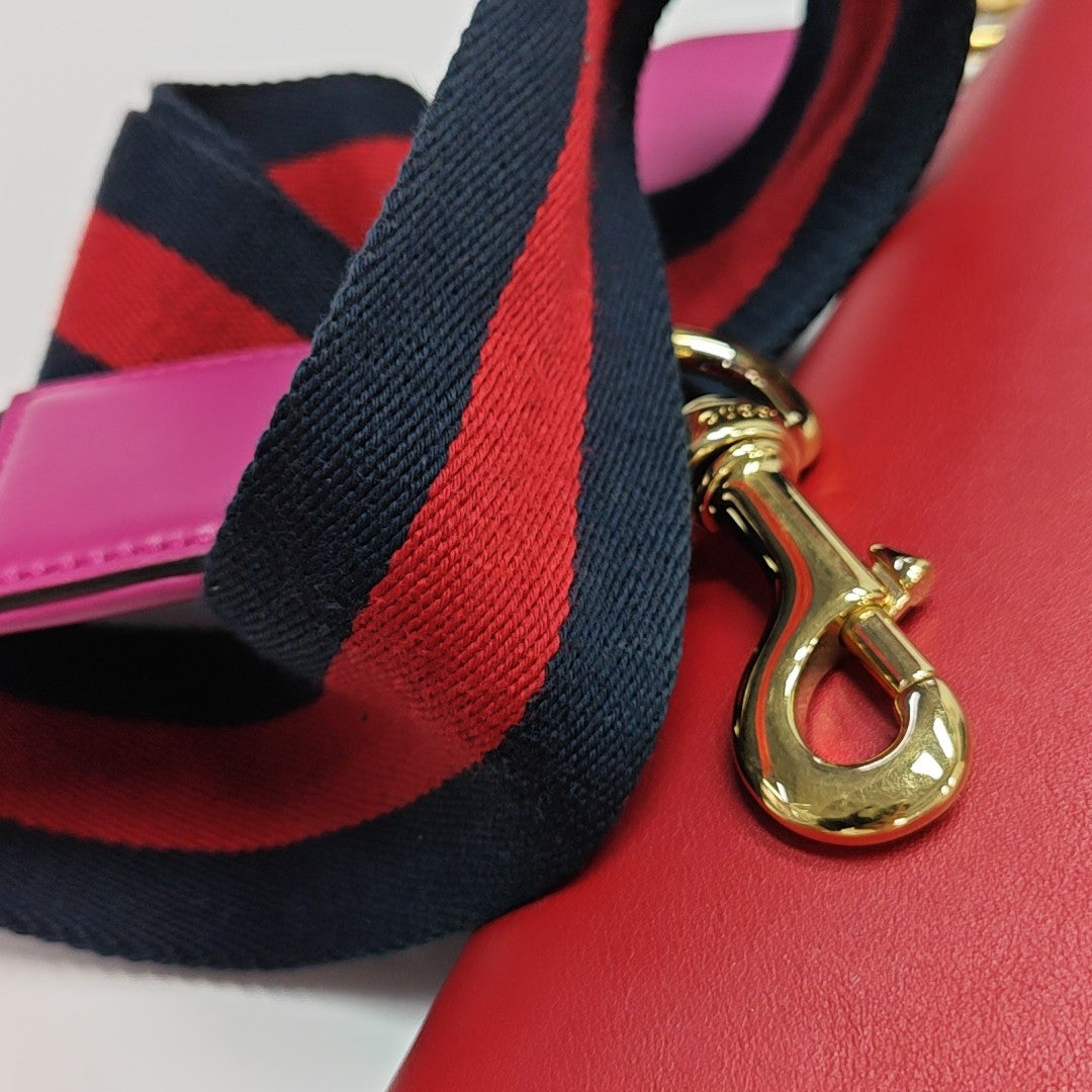 Padlock Medium Monogram Coated Canvas Multicolor