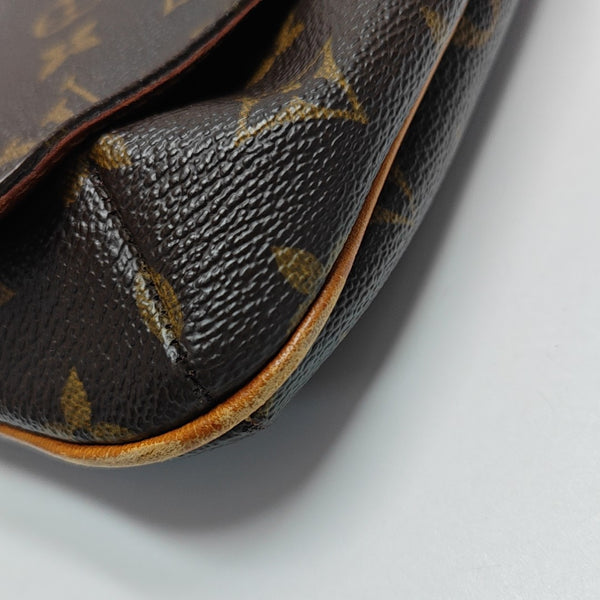 MUSETTE TANGO Monogram Coated Canvas Brown