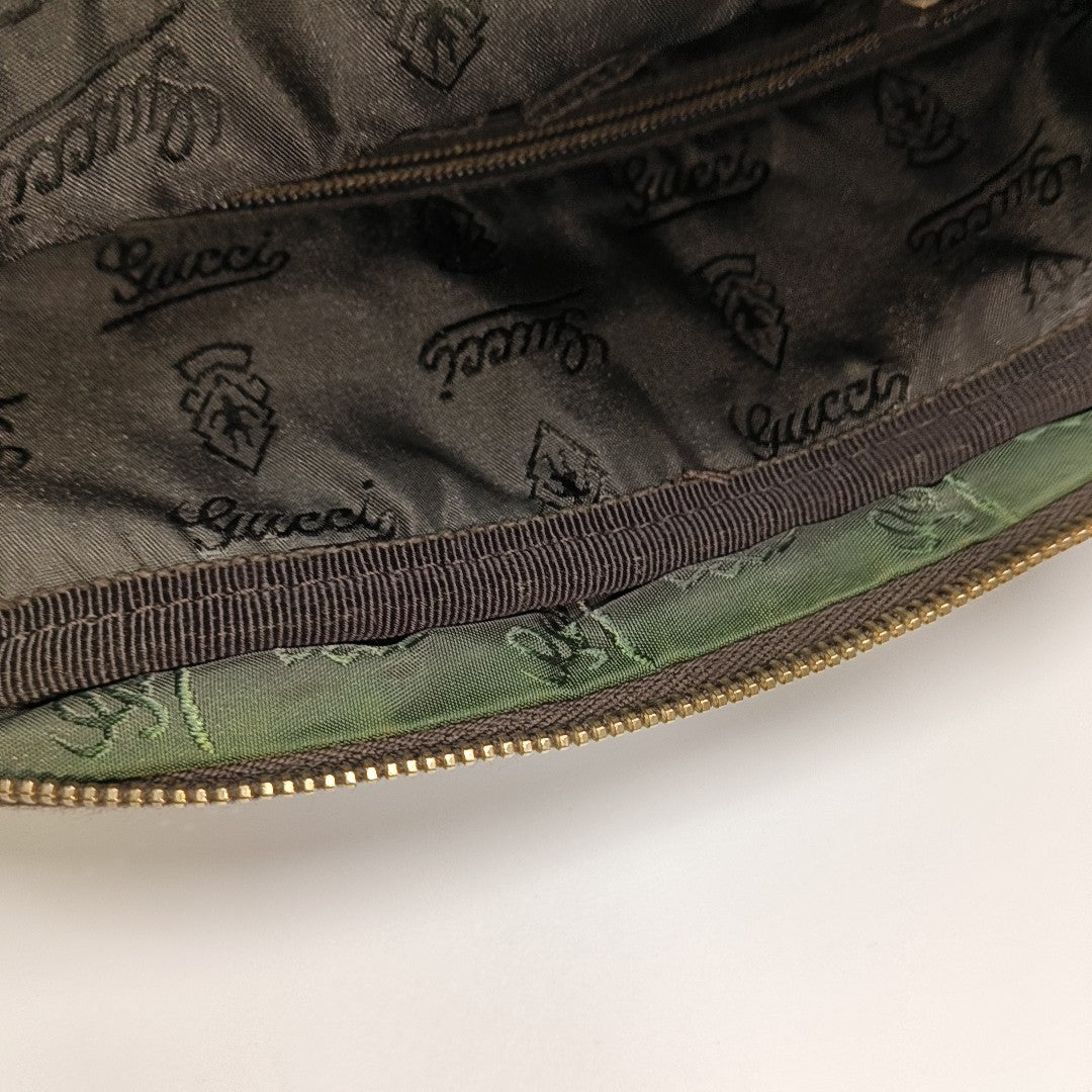 GG Imprime Monogram Calfskin Brown