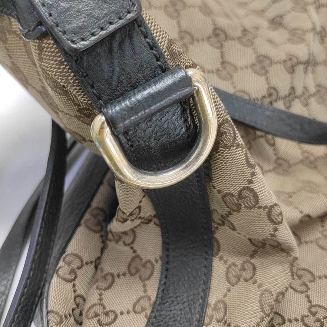 Monogram Canvas Tote Bag Beige
