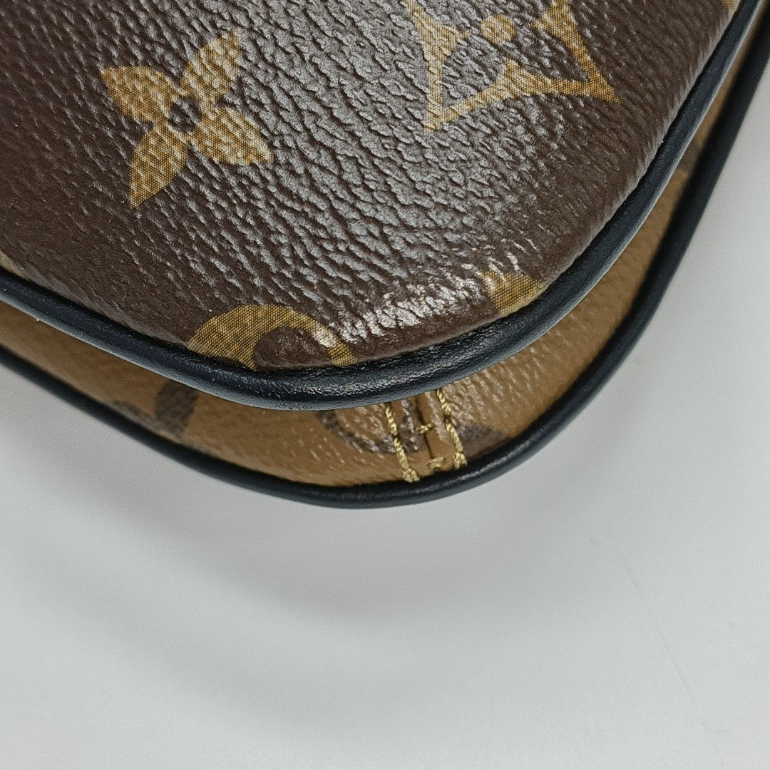 TWINNY Monogram Coated Canvas Brown