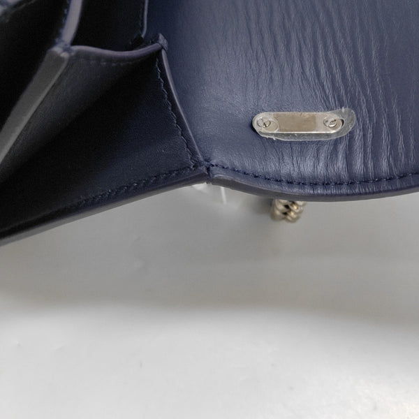 Ginny Calfskin Blue