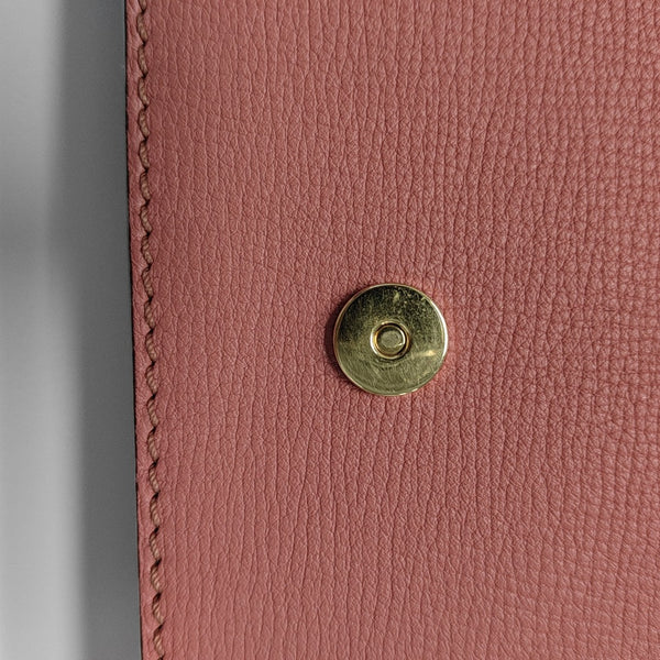 Buckle Small Calfskin Pink