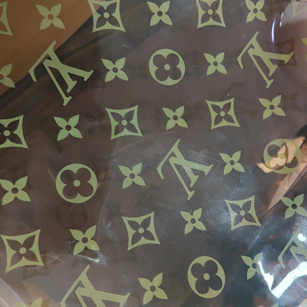 SAC AMBRE Monogram Plastic Brown