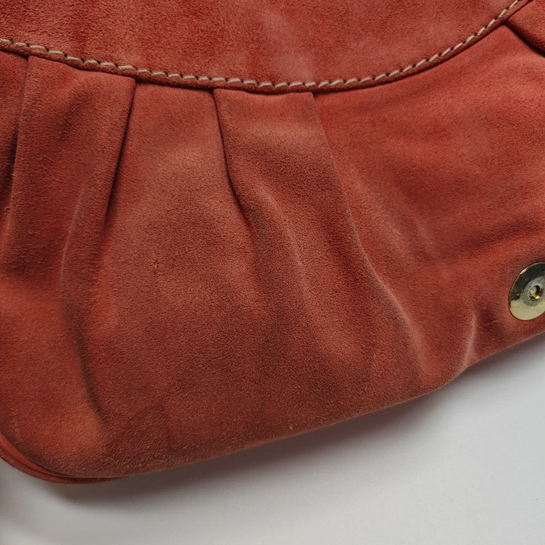 METALLIC Suede Orange