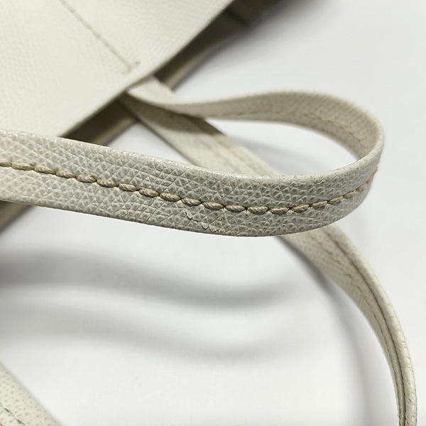 CABAS Small Calfskin White
