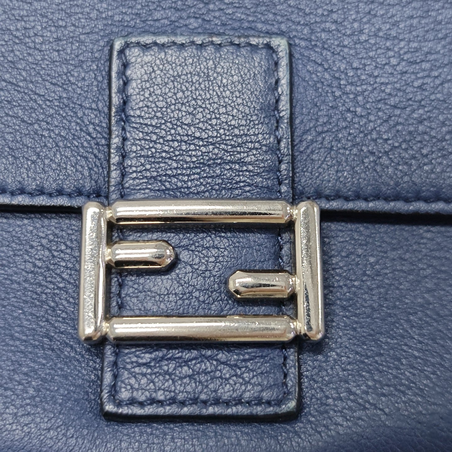 Calfskin Shoulder Bag Black