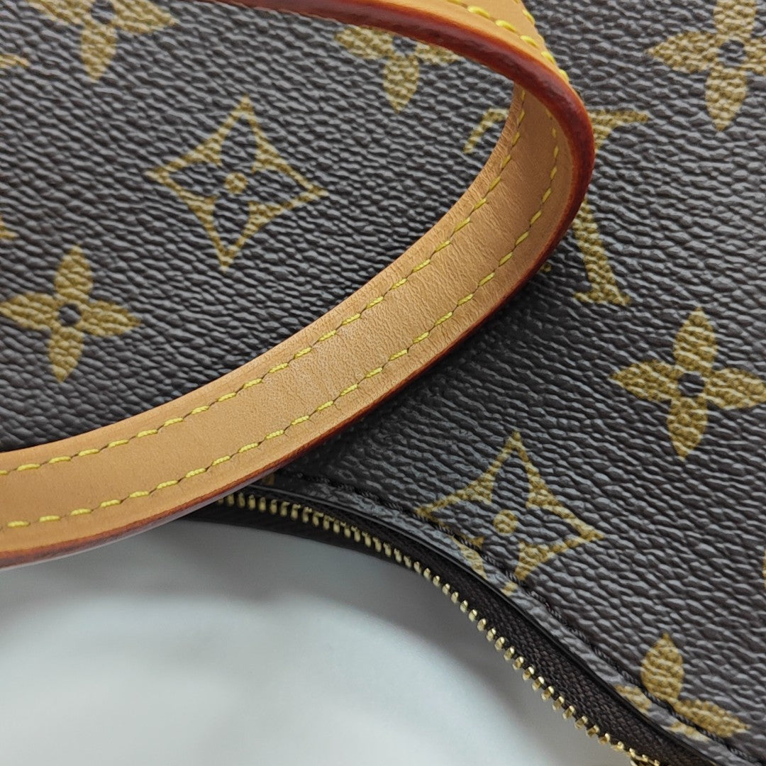 BOULOGNE Nano Monogram Coated Canvas Brown