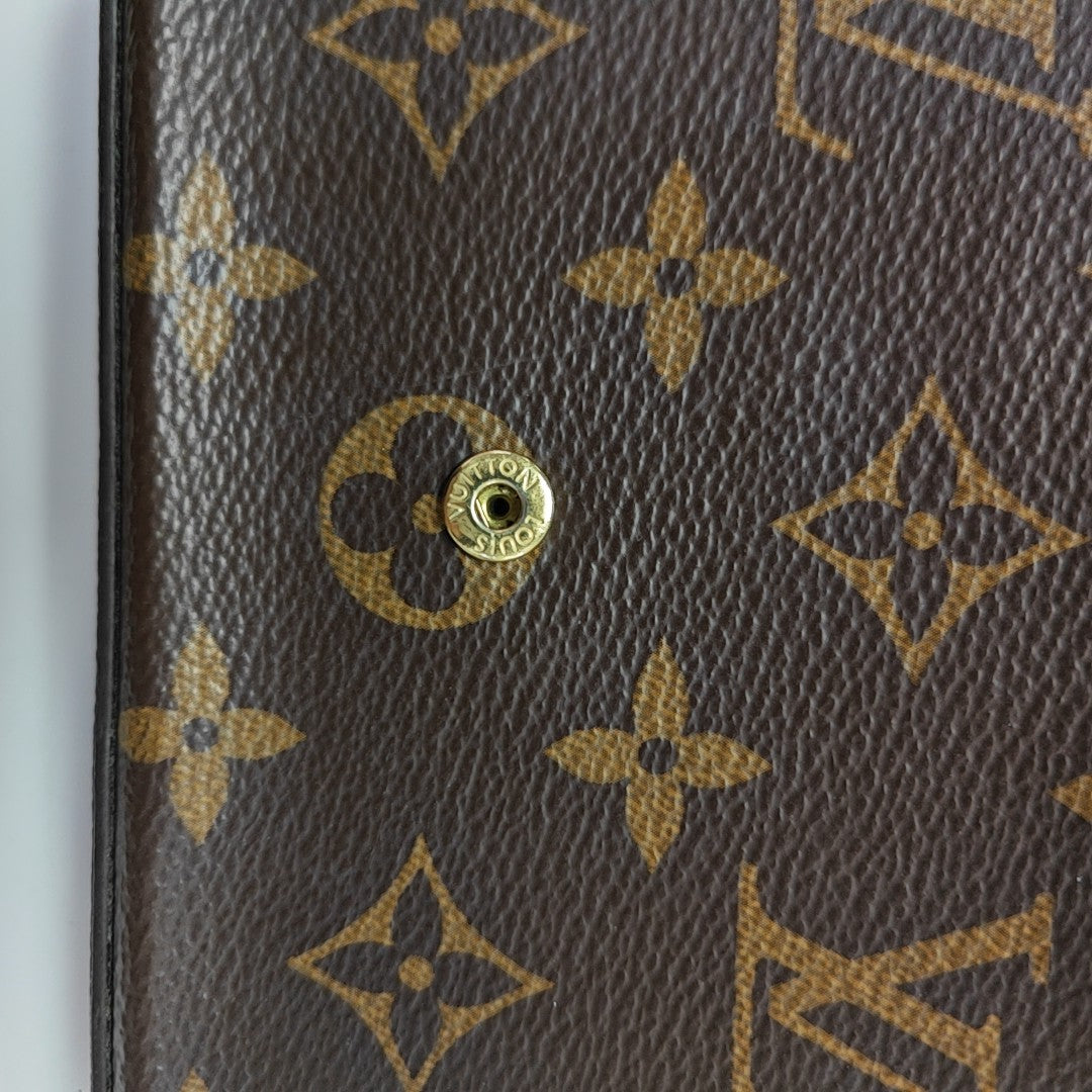 FÉLICIE Monogram Coated Canvas Brown