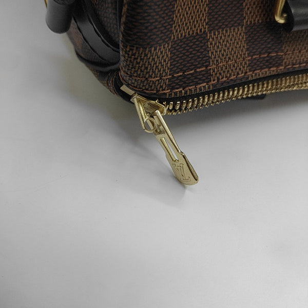 SPEEDY 25 Damier Ebene Coated Canvas Brown