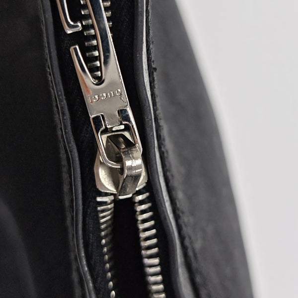 Monogram Canvas Top Handle Bag Black