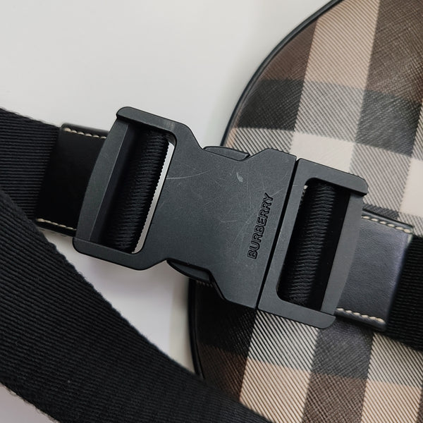 Coated Canvas Belt Bag Multicolor