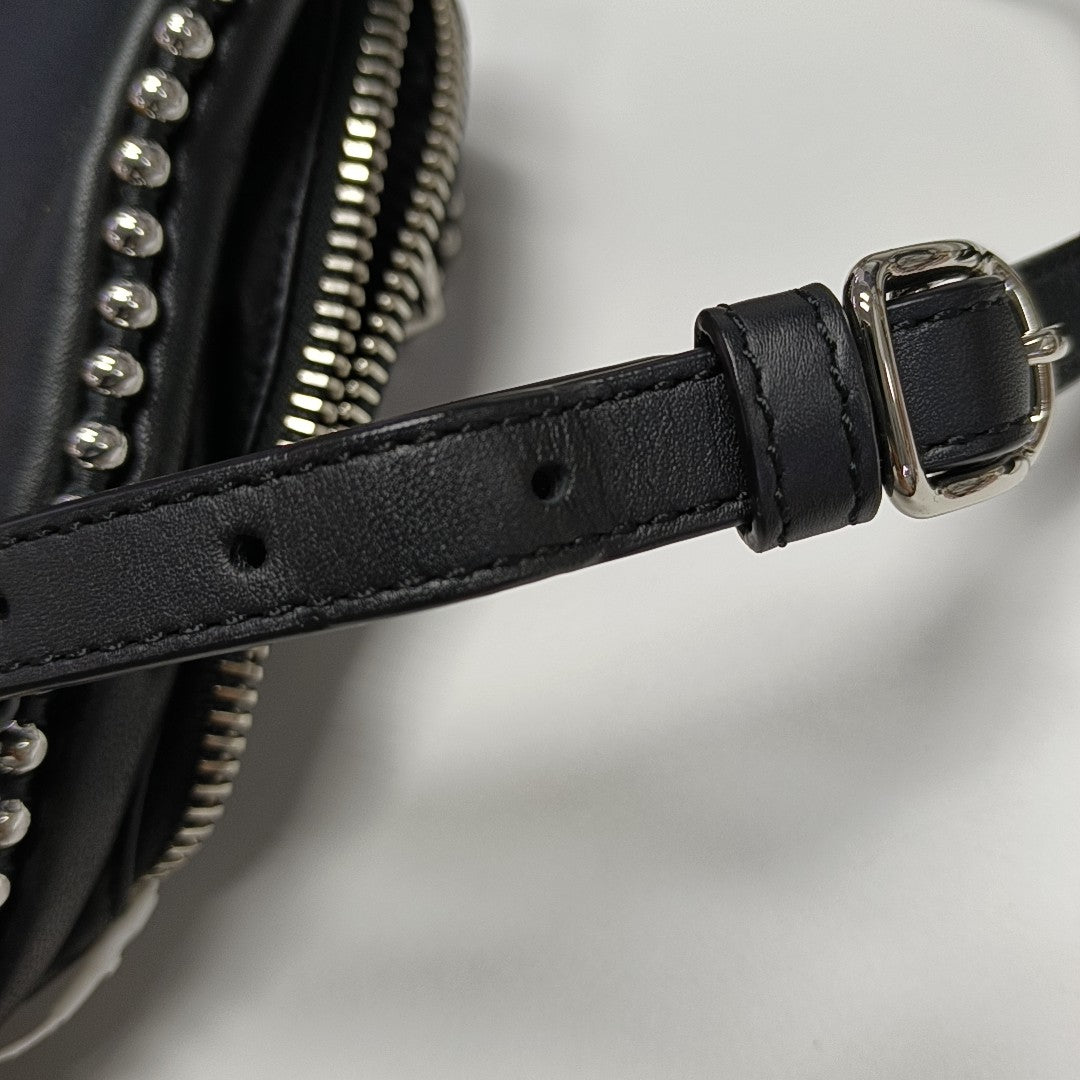 Lambskin Shoulder Bag Black