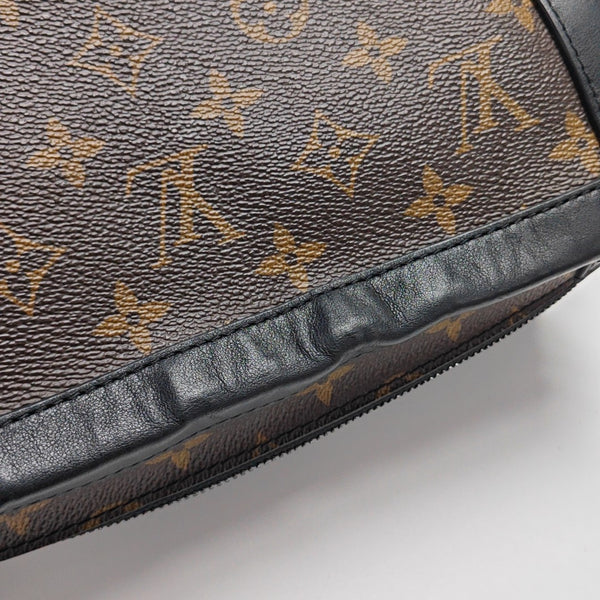SOFT TRUNK Monogram Coated Canvas Brown